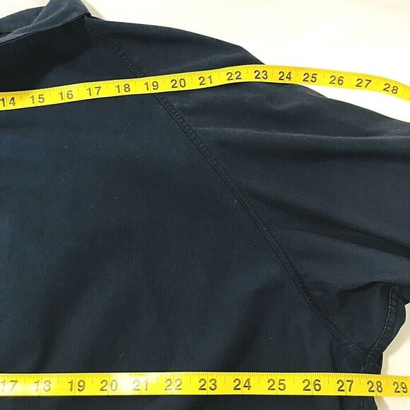 English Squire Vintage Jacket Mechanics Racer 54 L Mens Blue Work Wind Rain USA - Picture 7 of 12